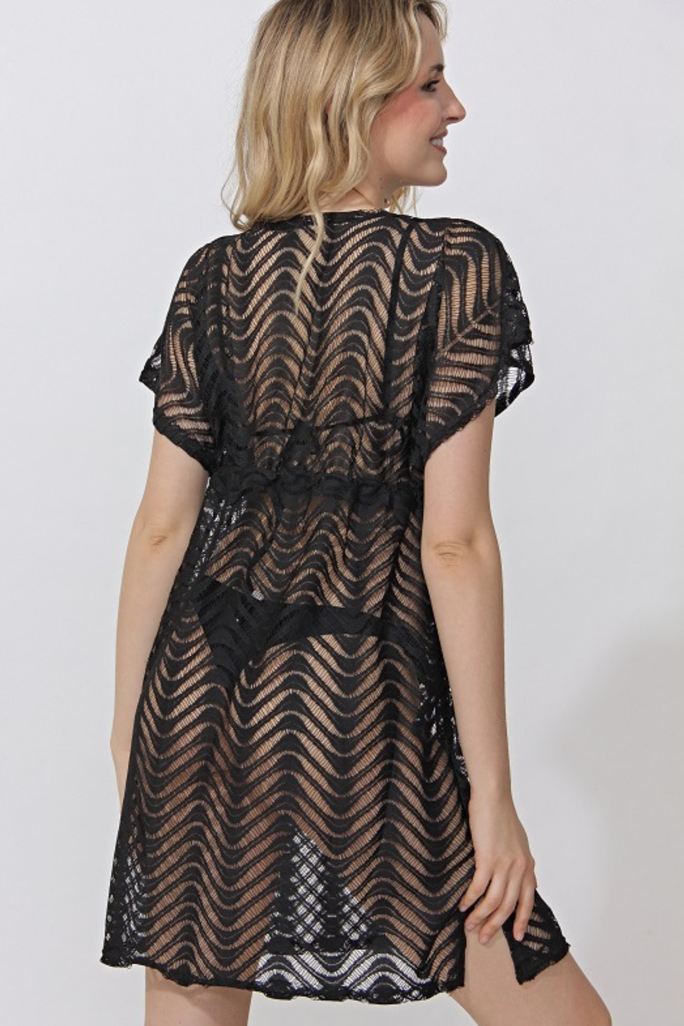 Art. 362051 Vestido de encaje Negro