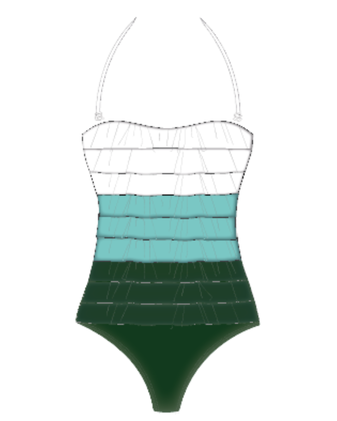 Art. 70400492 Traje De Baño Entero Comb. 92