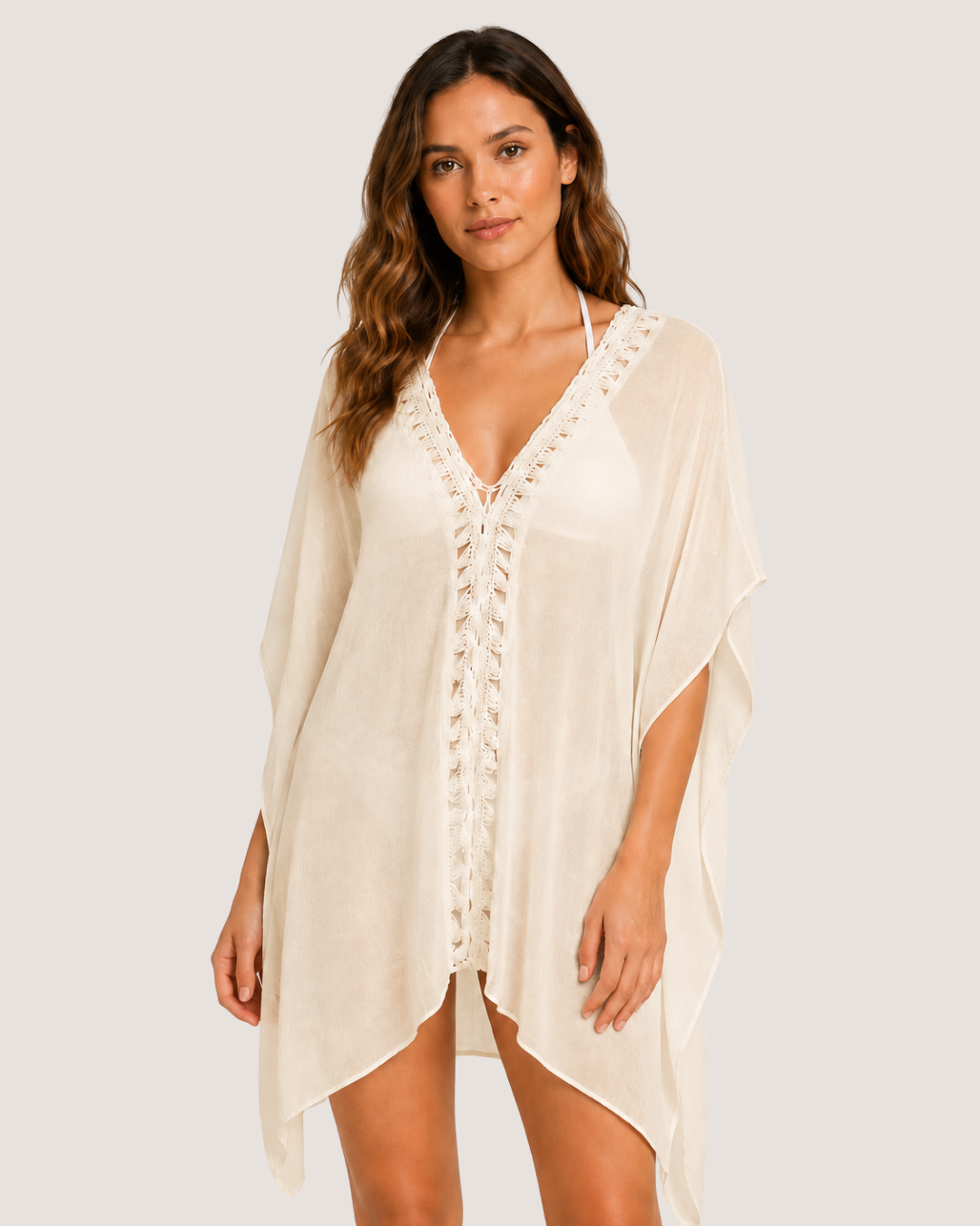Art. 37207936 Blusa Vestido Con Detalle Calado