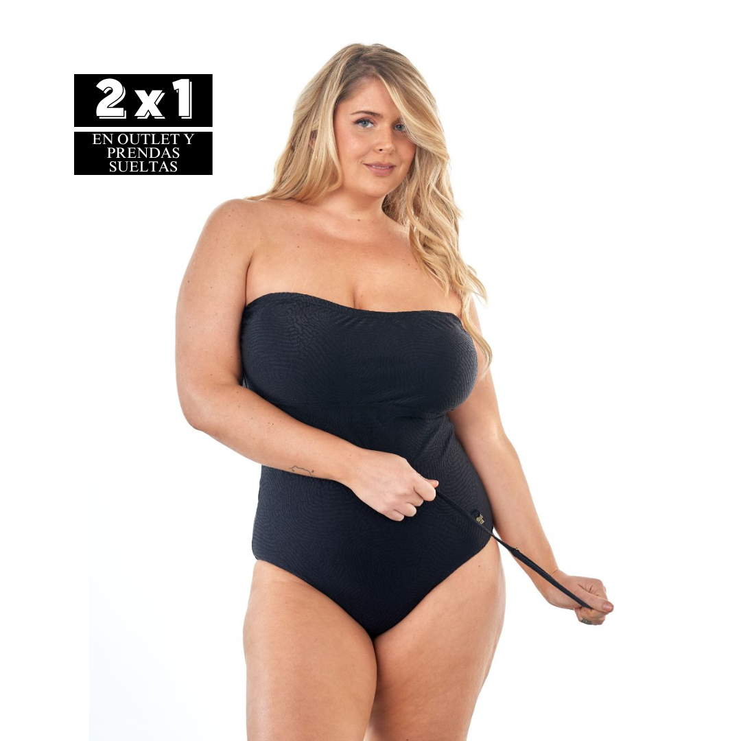 Art. 70105002 Traje De Baño Entero Dunas Negro SALE