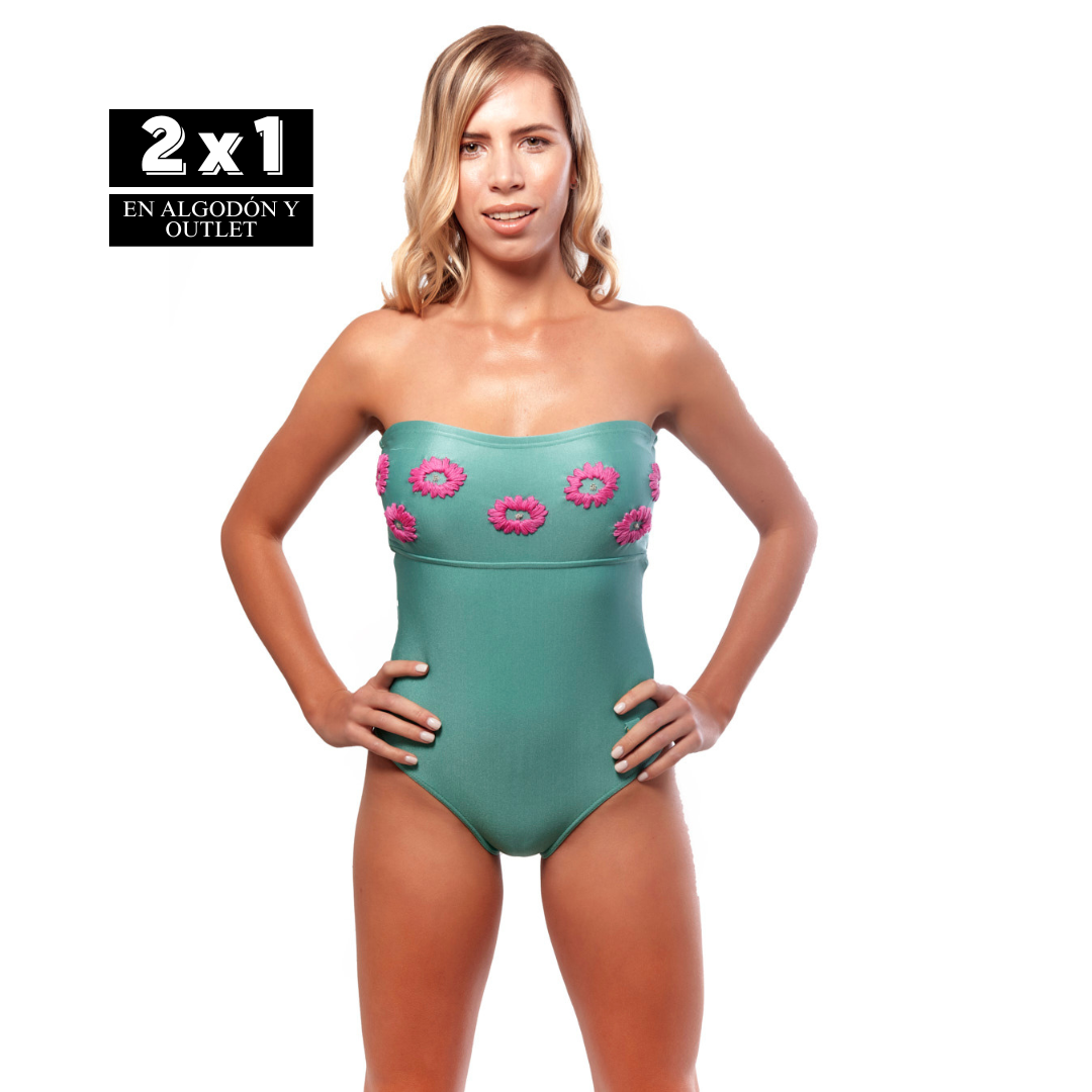 Art. 70108432 Traje De Baño Entero Aguamarina SALE
