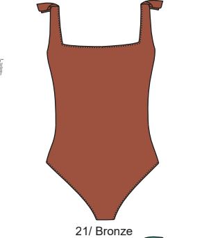 Art. 70680421 Traje De Baño Entero Bronce