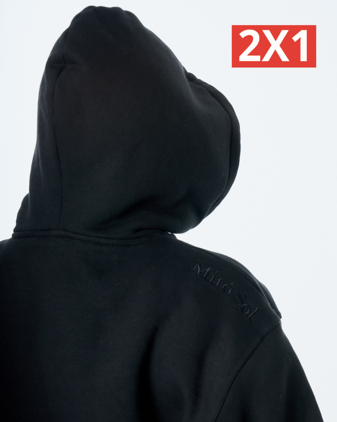 Art. 532134 Buzo Oversize Negro Unisex SALE