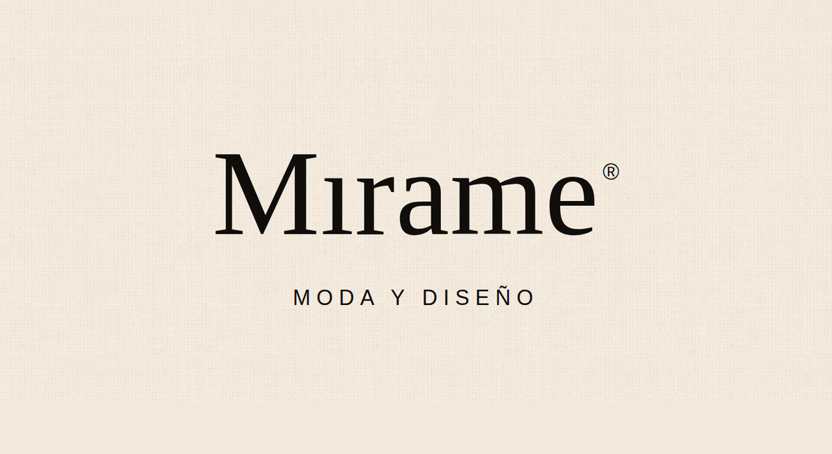 Logo Mirame - Moda y Diseño