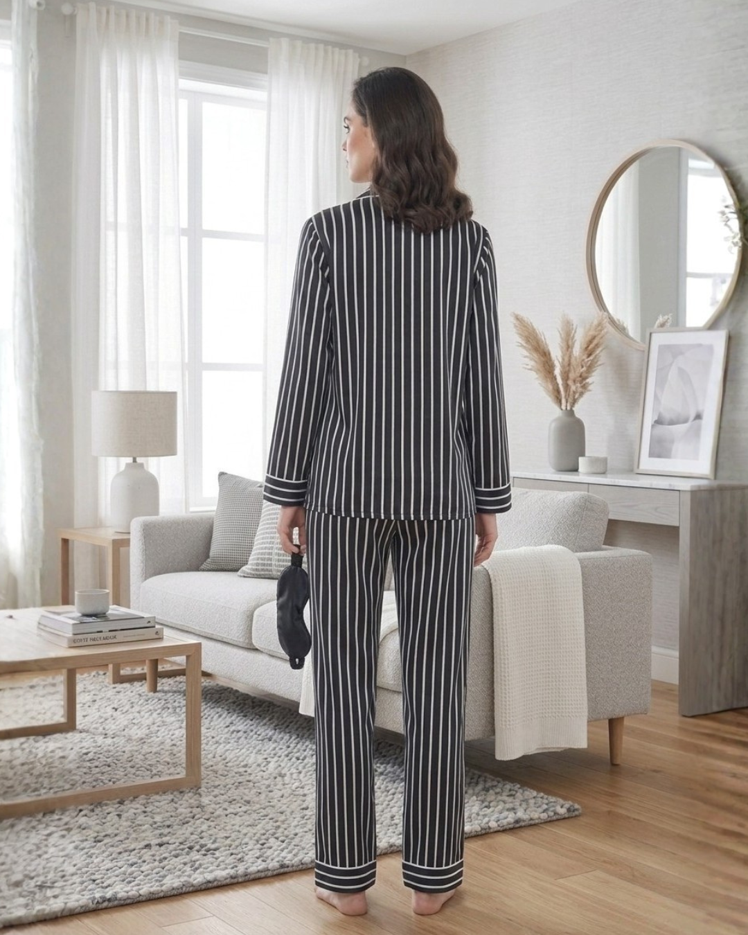 Art. 57060392 Pijama Camisero Comb. 92 en SATÉN