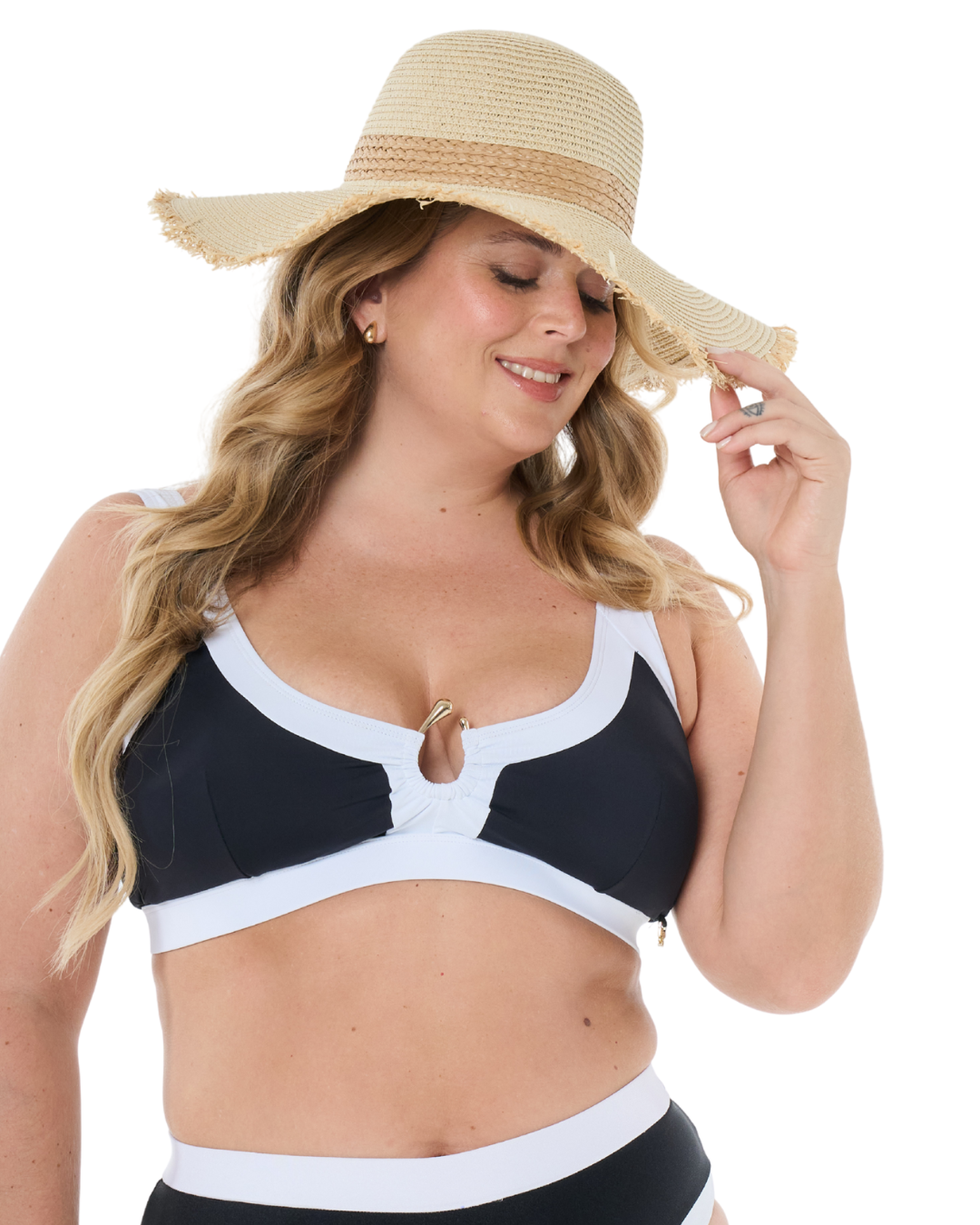 Art. 73190402 Corpiño con vivos anchos Negro