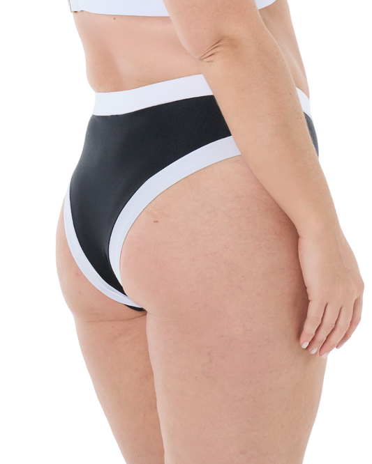 Art 72190402 Bombacha con vivos anchos Negro