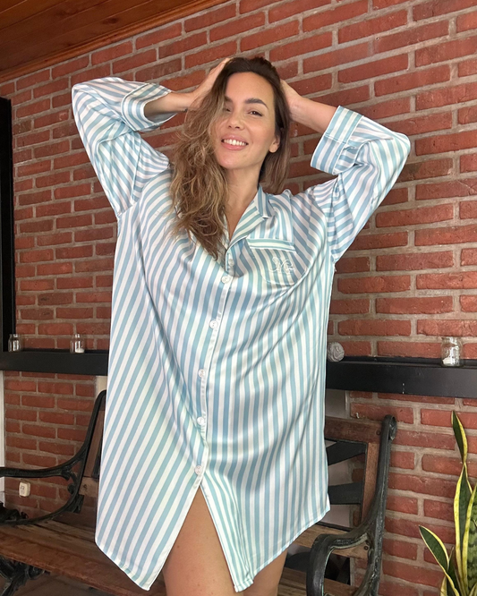 Art. 26210391 Camison Largo Saten Comb. 91