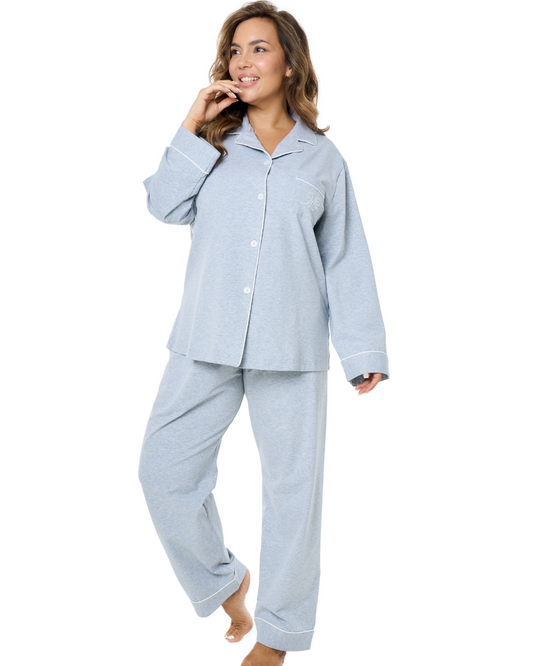 Art. 570608 Pijama largo Gris