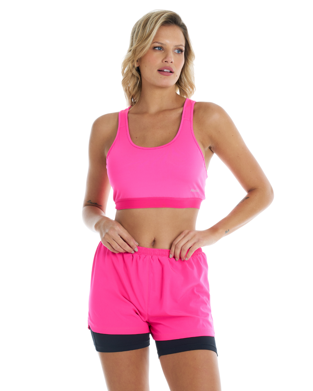 Art. 5112 Short Deportivo con Calza Orquidea