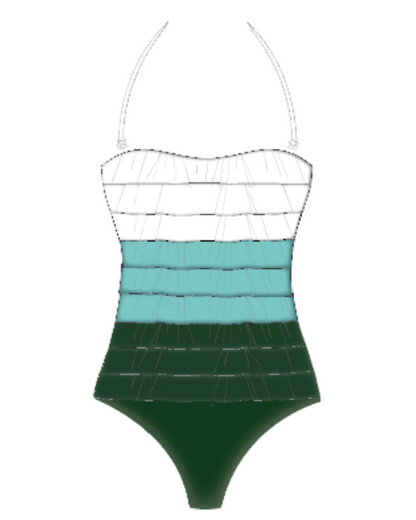 Art. 70400492 Traje De Baño Entero Comb. 92