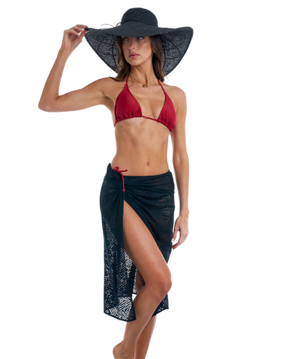 Art. 35656002 Pollera de encaje Negro