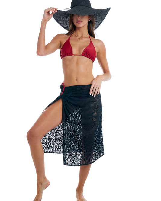 Art. 35656002 Pollera de encaje Negro