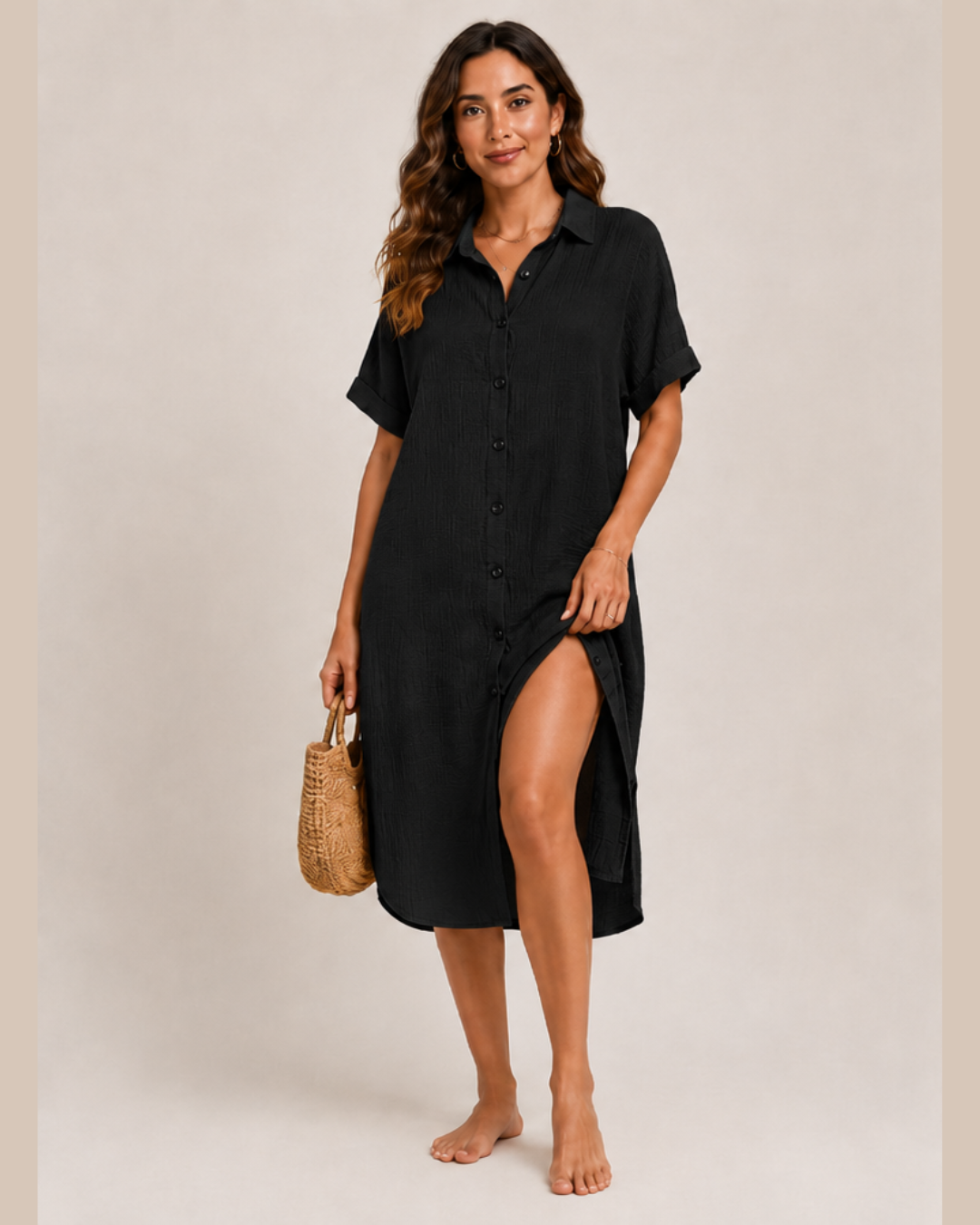 Art. 37208202 Blusa Vestido Negro