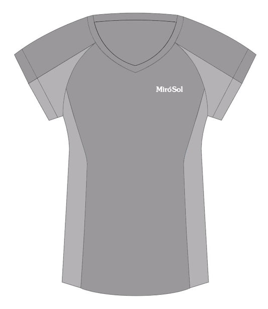 Art. 46181066 Remera corte V Gris