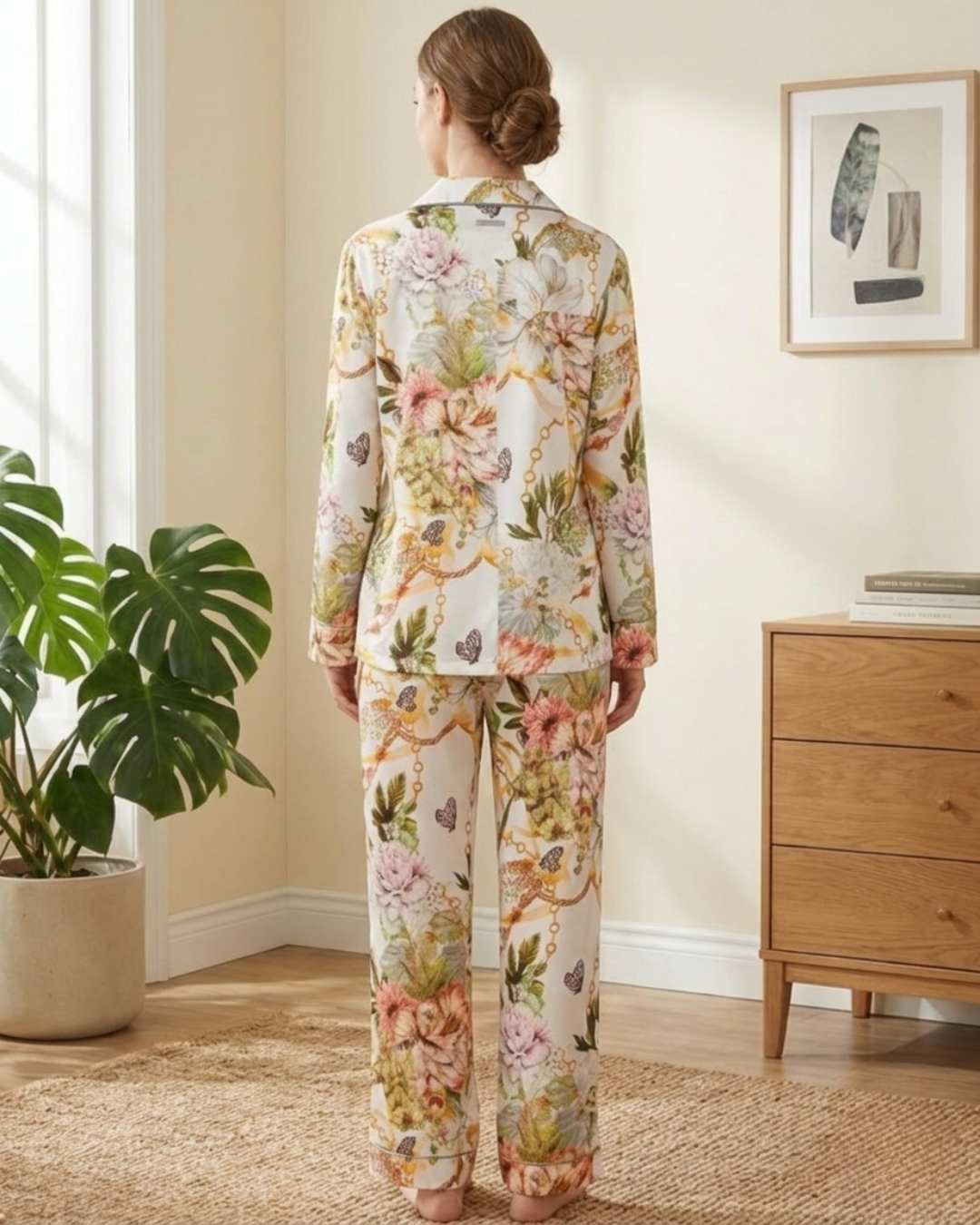 Art. 57060397 Pijama Camisero Comb. 97 en SATÉN