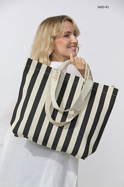 Art. 356683 Bolso rayado Negro