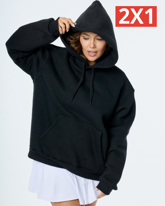 Art. 532134 Buzo Oversize Negro Unisex SALE