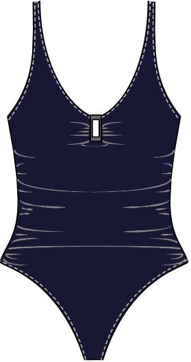 Art. 70070402 Traje De Baño Entero Azul Marino
