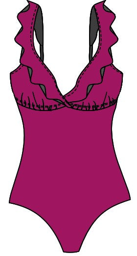 Art. 70290422 Traje De Baño Entero Orquidea