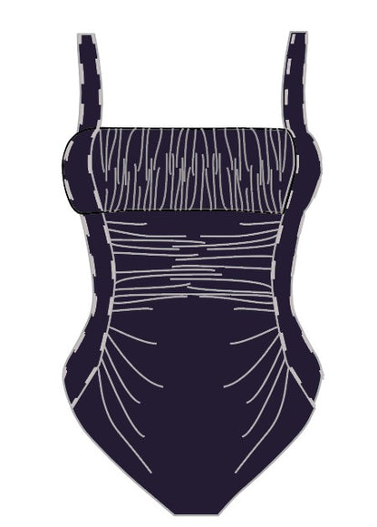 Art. 70490464 Traje de Baño Entero Azul Marino