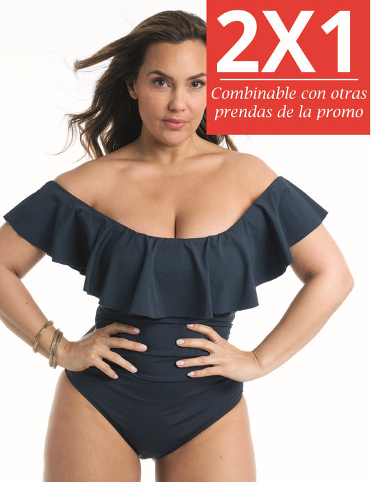 Art. 70620402 Traje de Baño Entero Negro