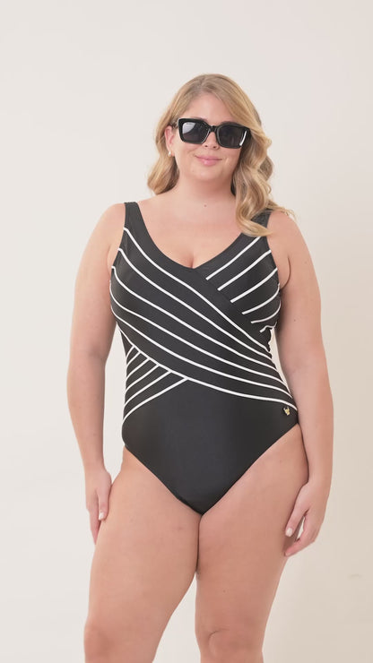 Art. 70540402 Traje de Baño Entero Negro