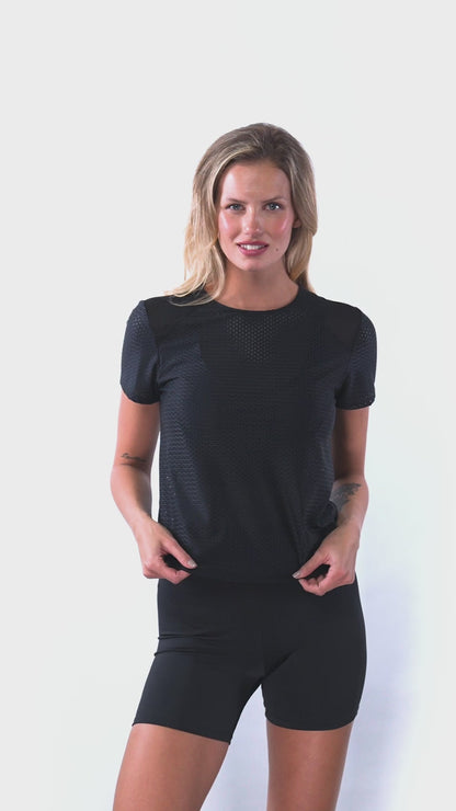 Art. 462358 Remera Oxígeno Negra