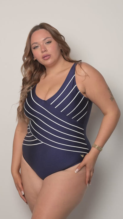 Art. 70540464 Traje de Baño Entero Azul Marino