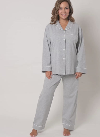 Art. 570608 Pijama largo Gris