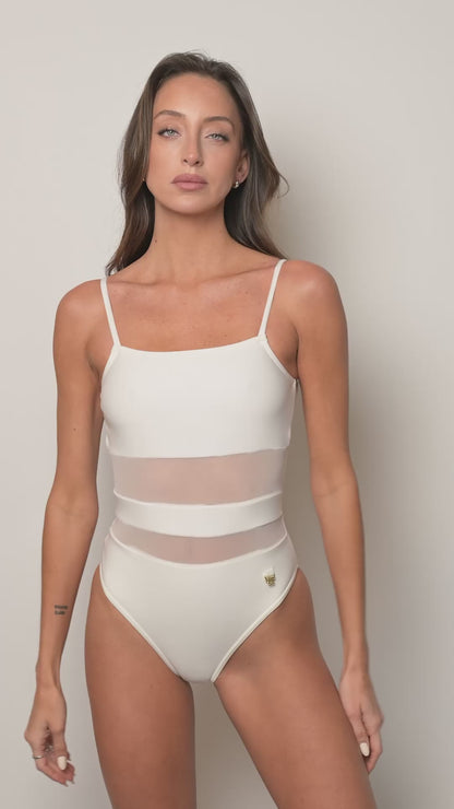 Art. 70270401 Traje De Baño Entero Blanco
