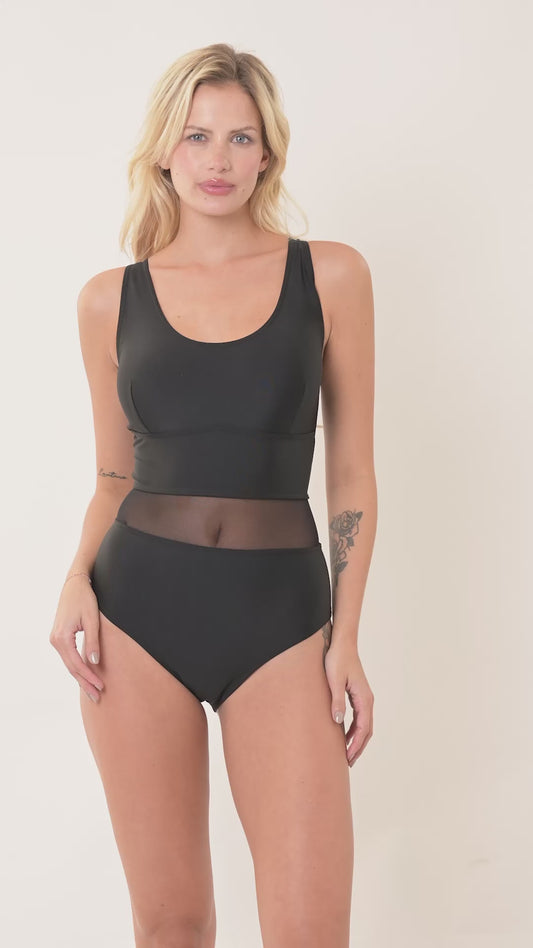 Art. 70831102 Malla Deportiva con transparencia Negra