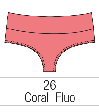 Art. 72670426 Culotte-less Coral Fluo